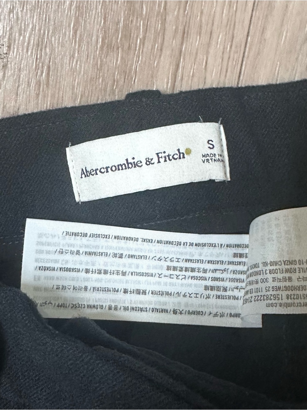 Abercrombie & Fitch Sloane Tailored Pants Wide Leg Trouser Bottoms S - Picture 7 of 7